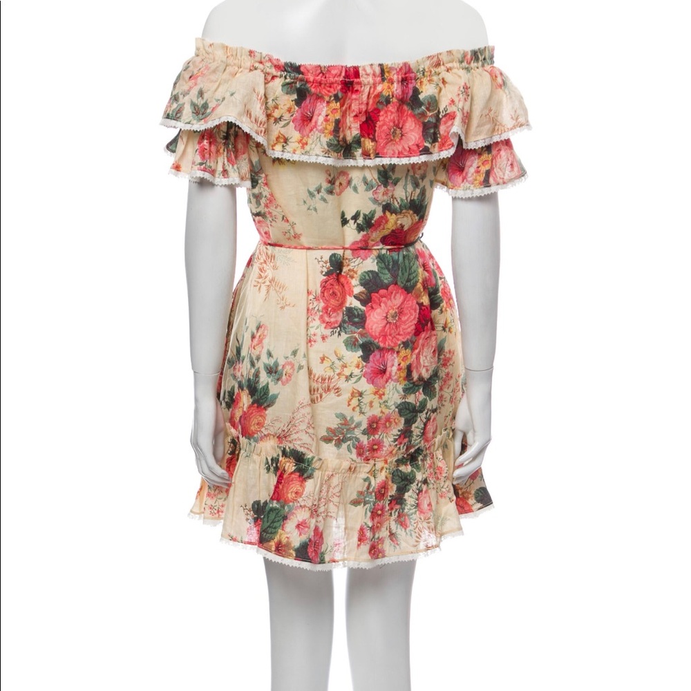 Zimmermann linen floral dress - Picture 3 of 3